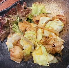 牛ホルモン焼き