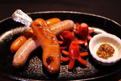 ソーセージ4種盛り合わせ