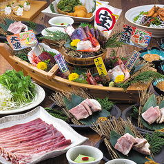 小田原鮮魚と炭焼牛たん かっこ八王子店のコース写真