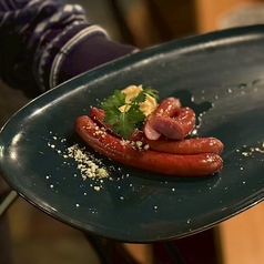 ラム肉のサルシッチャ3本 オーブン焼きソーセージとディジョンマスタード