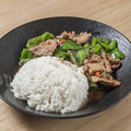 料理メニュー写真&nbsp;【店長おすすめ】牛肉唐辛子炒め丼