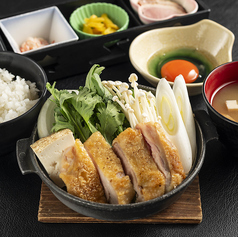 鳥すき定食　1,100円