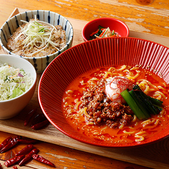 冷やし担々麺 & 選べるミニ丼