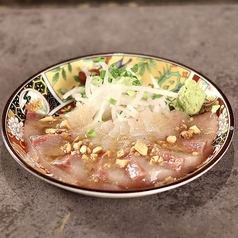 落花生カンパチの出汁茶漬け