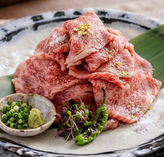 A5ランク飲める和牛ロースの写真