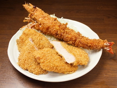 大えびヒレかつ定食