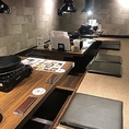 2～4人席でご利用いただけます。