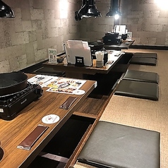 2～4人席でご利用いただけます。