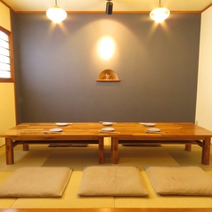 最大10名までOK☆琉球畳を使用した、落ち着く可愛い空間☆女子会や宴会など、さまざまなシーンでご利用いただけます！