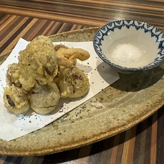 東村産ベビー椎茸天麩羅