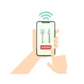 スマホを使ったモバイルオーダーが可能で、忙しい日常をサポート!事前にメニューを選んでおけば、お店に着いてから待ち時間が少なく、スムーズに食事が楽しめます。仕事の合間の食事に便利です。