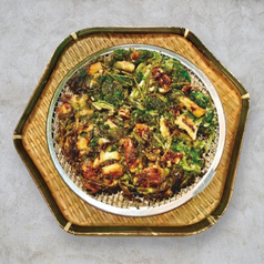 ミナリオジンオ・セリ＆イカ・チヂミ