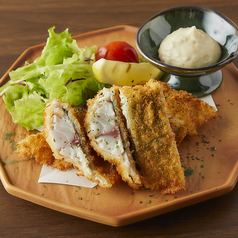 酒場のレアアジフライ