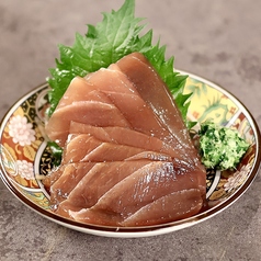 漬けマグロ 下総醤油仕立て 小松菜山葵添え