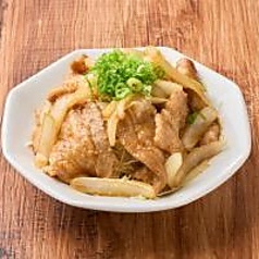 豚肉のにんにくだれ
