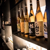 お酒は日本酒・焼酎・カクテルを中心に100種類以上取り揃え。