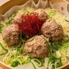 極粗挽きラムミンチのスパイス肉団子