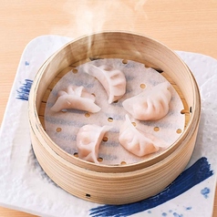 海老蒸し餃子(蒸篭蒸し)