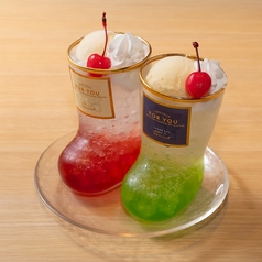 クリームソーダ【メロン/イチゴ】