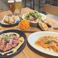 ふたこビール醸造所のコース写真