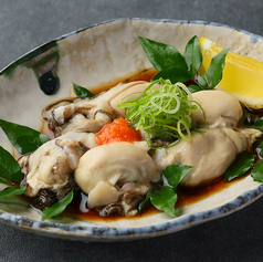 生牡蠣ポン酢