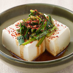 自家製ダレで食べる冷奴
