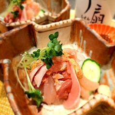 地鶏刺身