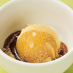 黒蜜ときな粉＆バニラアイス