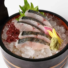 サワラの焼き霜造り