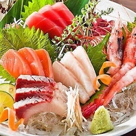 当店自慢鮮度抜群の魚介料理