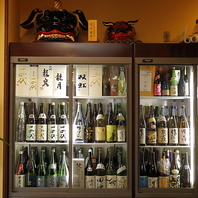 60種以上の日本酒！希少酒もあります