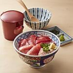 中トロとねぎとろの三食丼