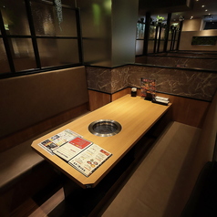 焼肉宴会などでも大活躍の広々したお席もご用意しております♪