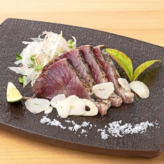 戻り鰹 塩叩き