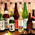 焼酎や日本酒の種類は豊富！日本各地の名酒をたくさん取り揃えております♪