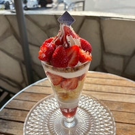 フレッシュな季節限定メニューがおすすめ！