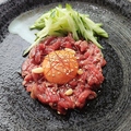 料理メニュー写真&nbsp;大分産牛たたきのユッケ