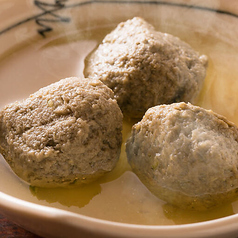 常連にも好評な手づくりの一品『イワシのつみれ団子』