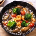 料理メニュー写真&nbsp;えびとブロッコリー