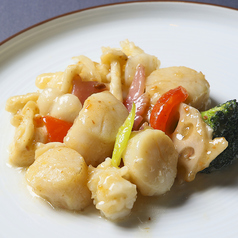 海鮮と季節野菜のXO醤炒め