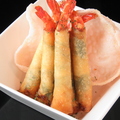料理メニュー写真&nbsp;えびの梅しそ春巻き