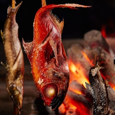 【原始焼き】魚一本焼き