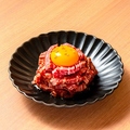 料理メニュー写真&nbsp;和牛ユッケ