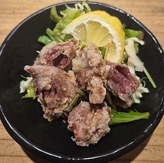 柚子香る砂肝の唐揚げ