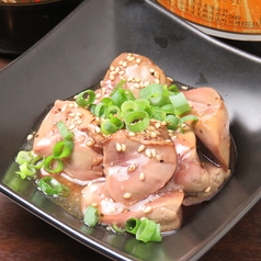 白肝のゴマ塩などお酒にピッタリな一品お料理!