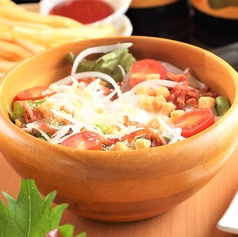 温玉シーザーサラダ