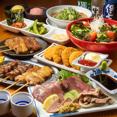 【120分飲み放題付き】女子会や呑みメインで！炙り豚トロ刺し・とん唐など料理全10品5000円コースの写真