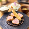 料理メニュー写真&nbsp;ヒレかつと海老フライ