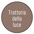 Trattoria della luceのロゴ