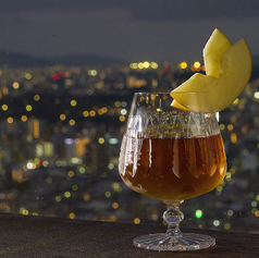 夜景とともに堪能